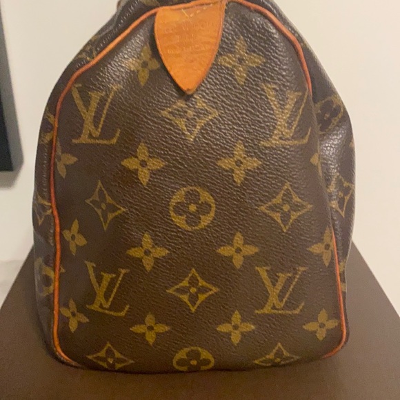 ❌SOLD❌ AUTHENTIC Louis Vuitton LV Monogram Canvas Speedy 25 Handbag Bag Vintage - Picture 7 of 16